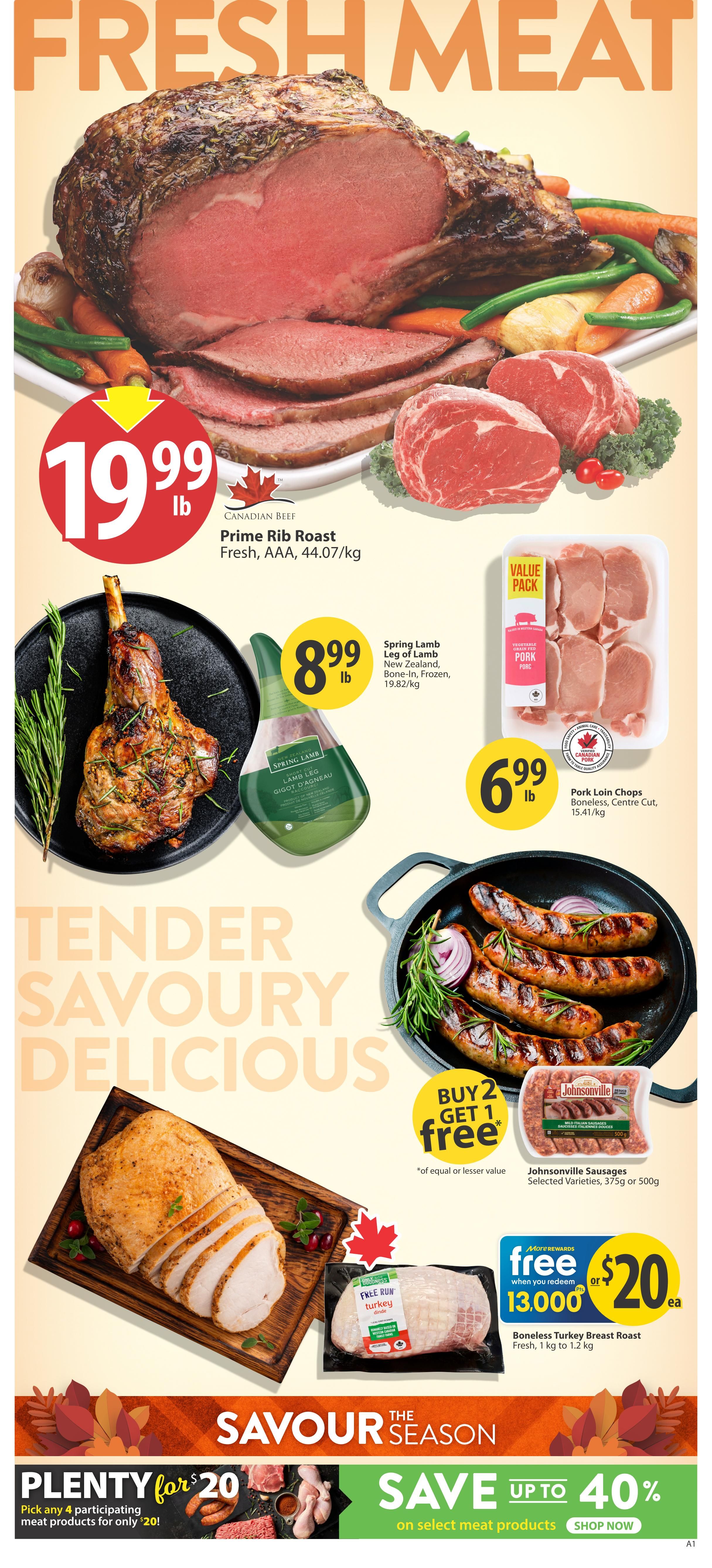 Save On Foods (BC) Flyer October 8 to 14