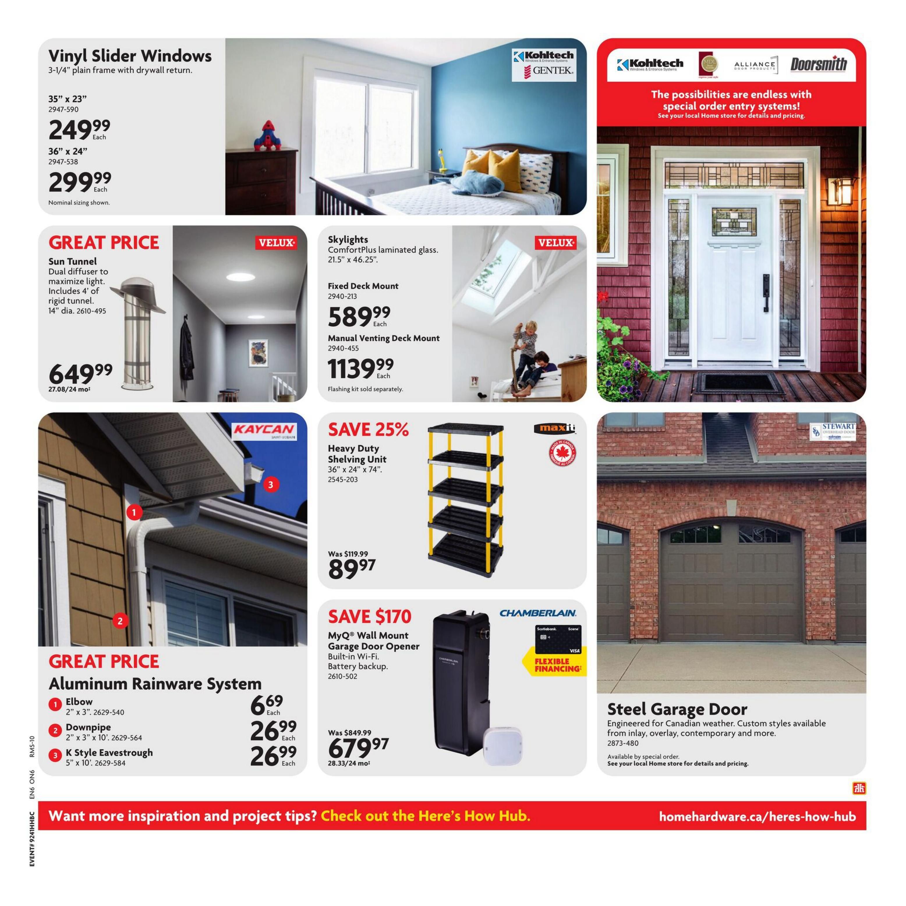 Home Hardware Building Centre (ON) Flyer October 8 to 21