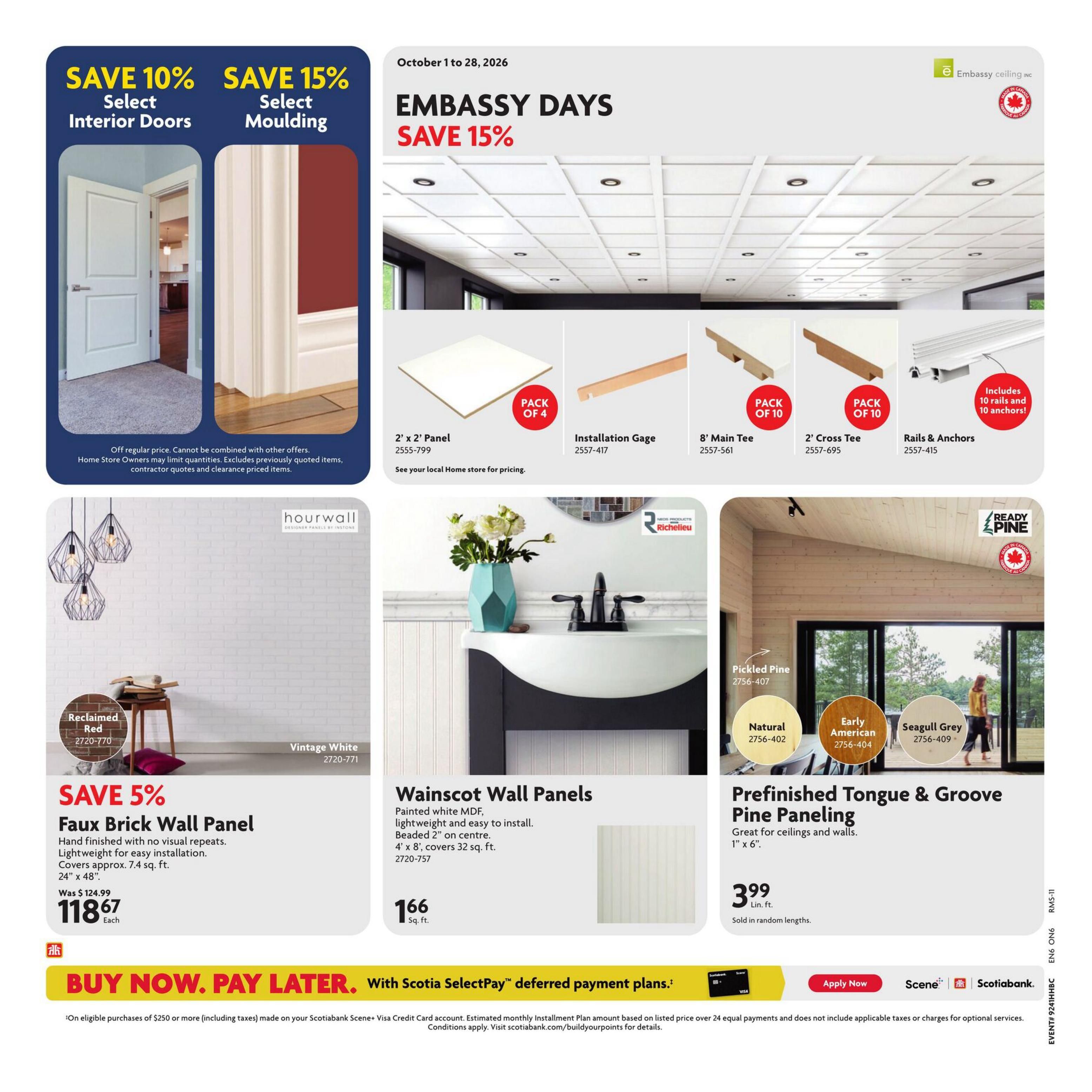 Home Hardware Building Centre (ON) Flyer October 8 to 21