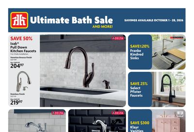 Home Hardware (Atlantic) Ultimate Bath Sale Flyer October 1 to 28