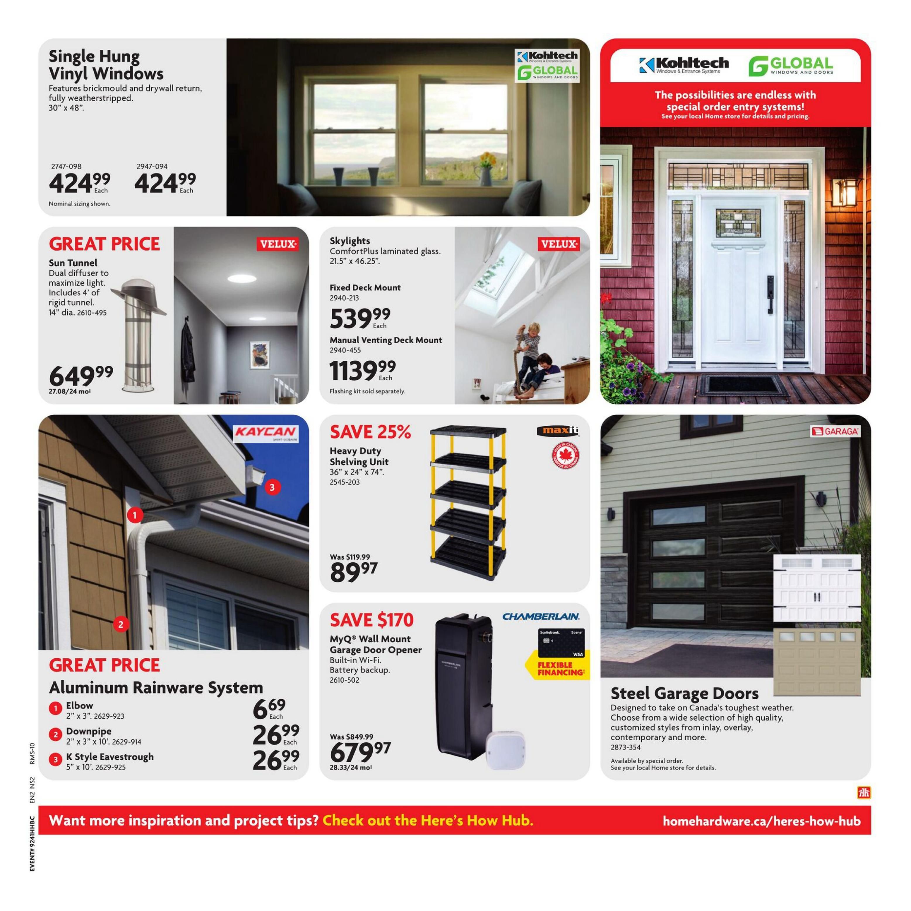 Home Hardware Building Centre (Atlantic) Flyer October 8 to 21