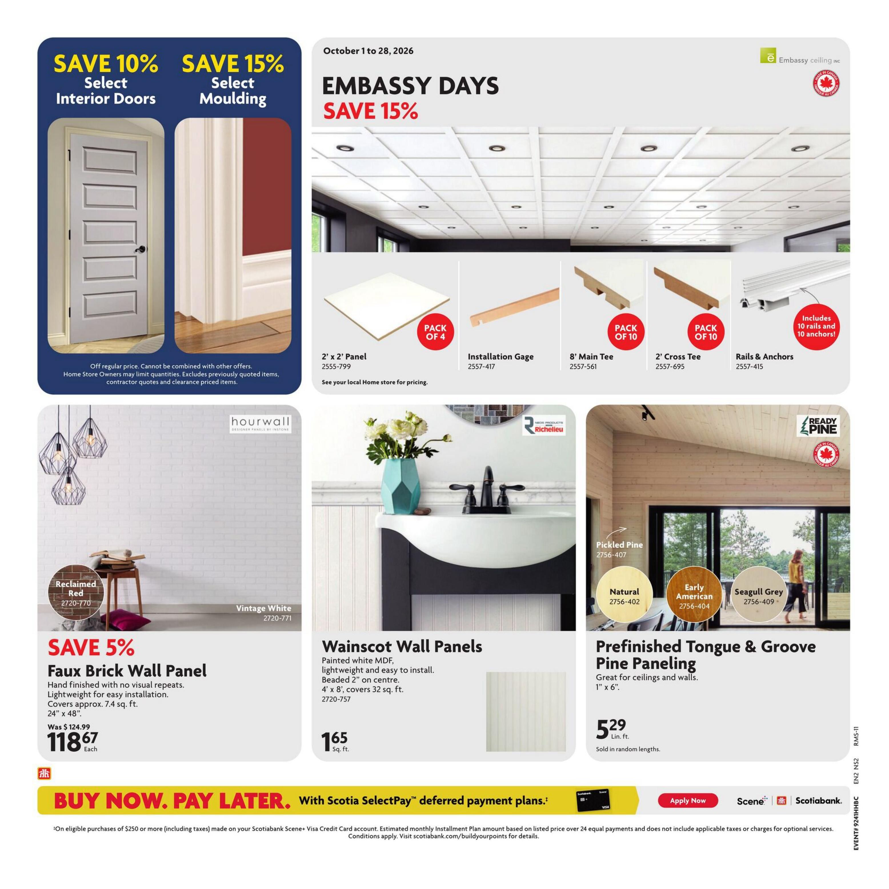 Home Hardware Building Centre (Atlantic) Flyer October 8 to 21