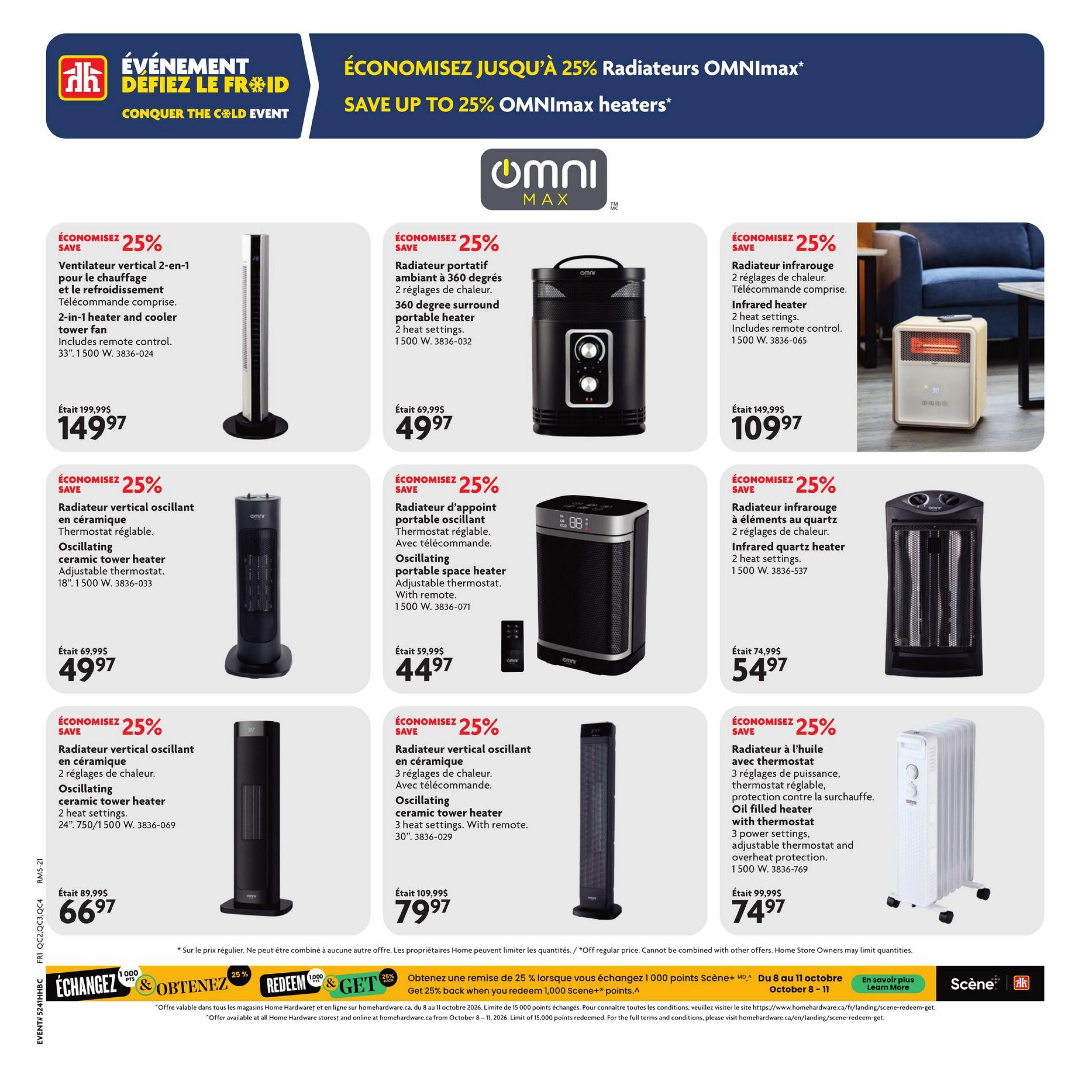 Home Hardware Building Centre (QC) Flyer October 8 to 21