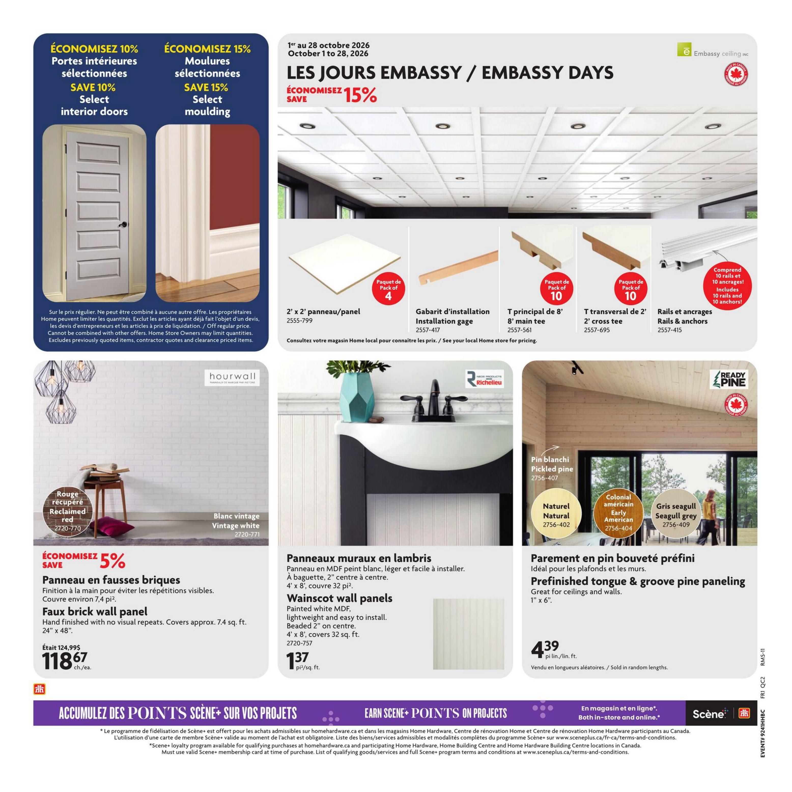 Home Hardware Building Centre (QC) Flyer October 8 to 21