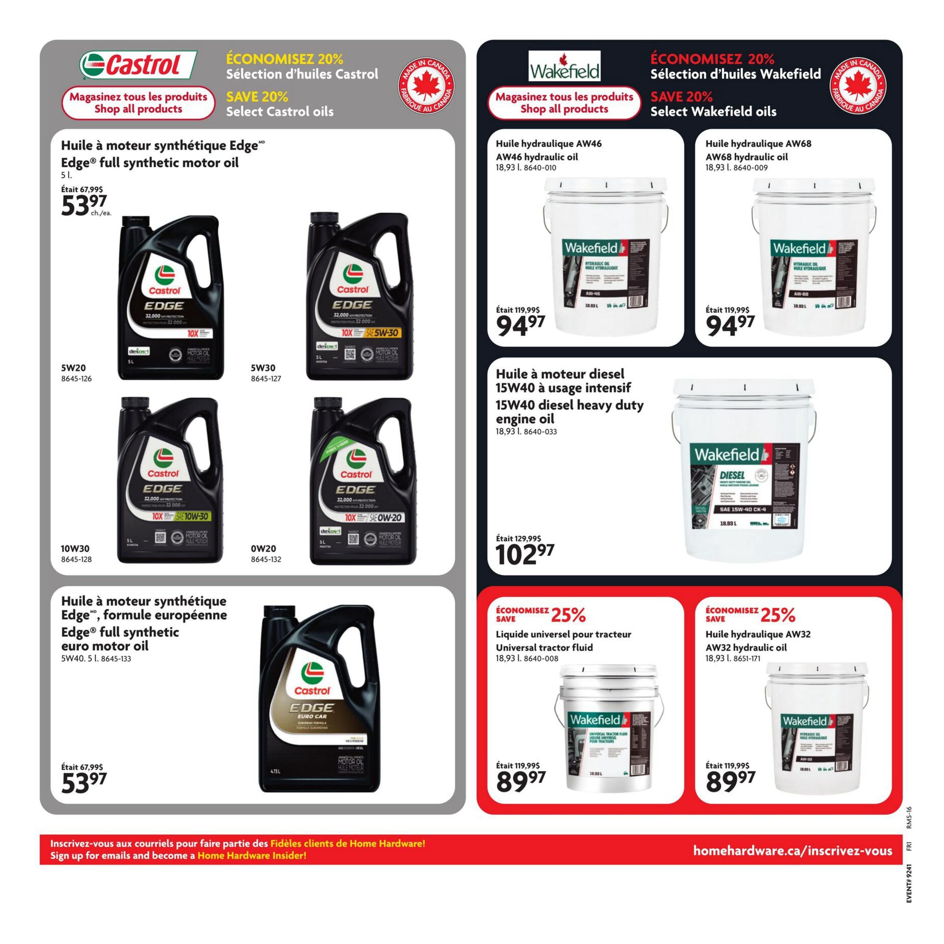 Home Hardware Building Centre (QC) Flyer October 8 to 21