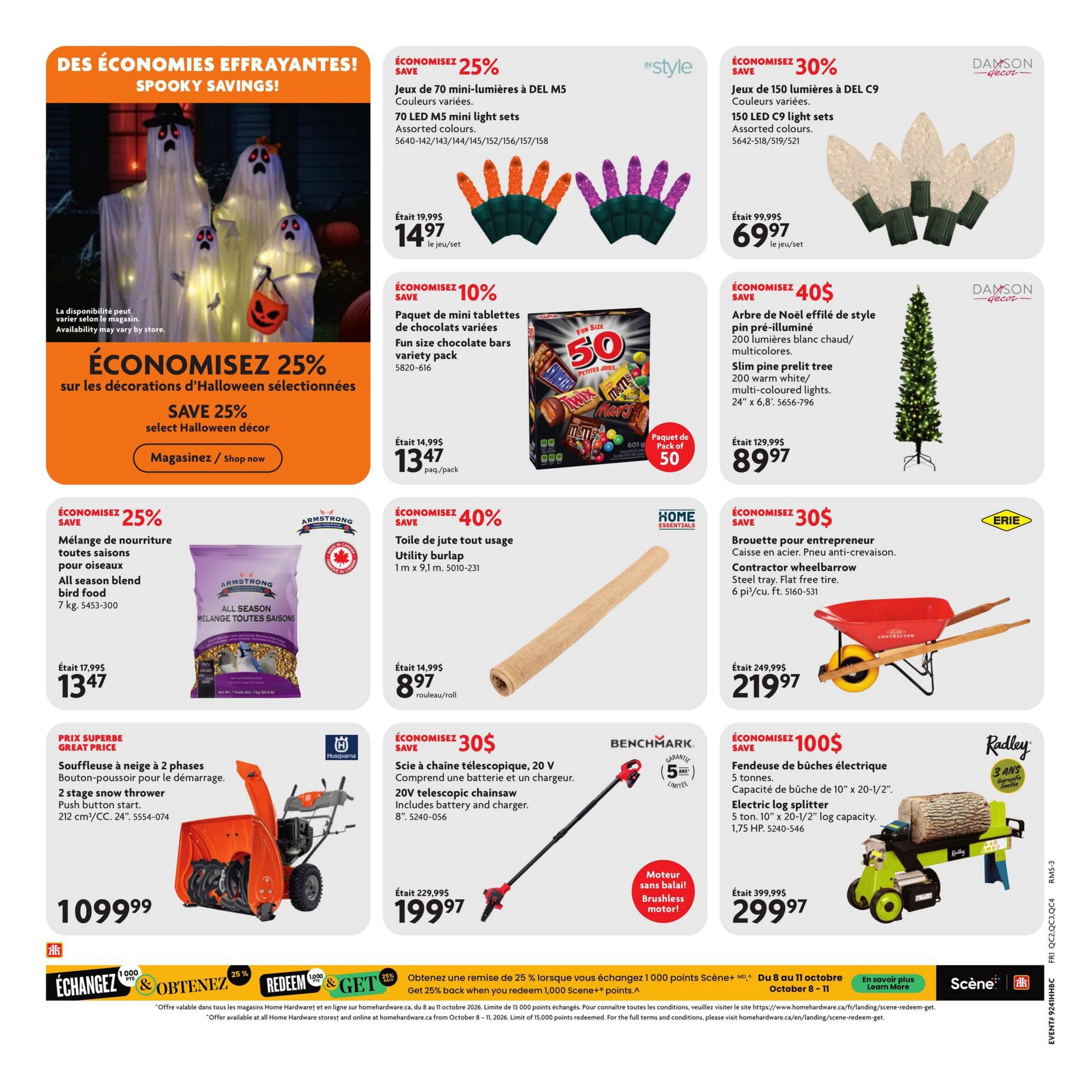 Home Hardware Building Centre (QC) Flyer October 8 to 21