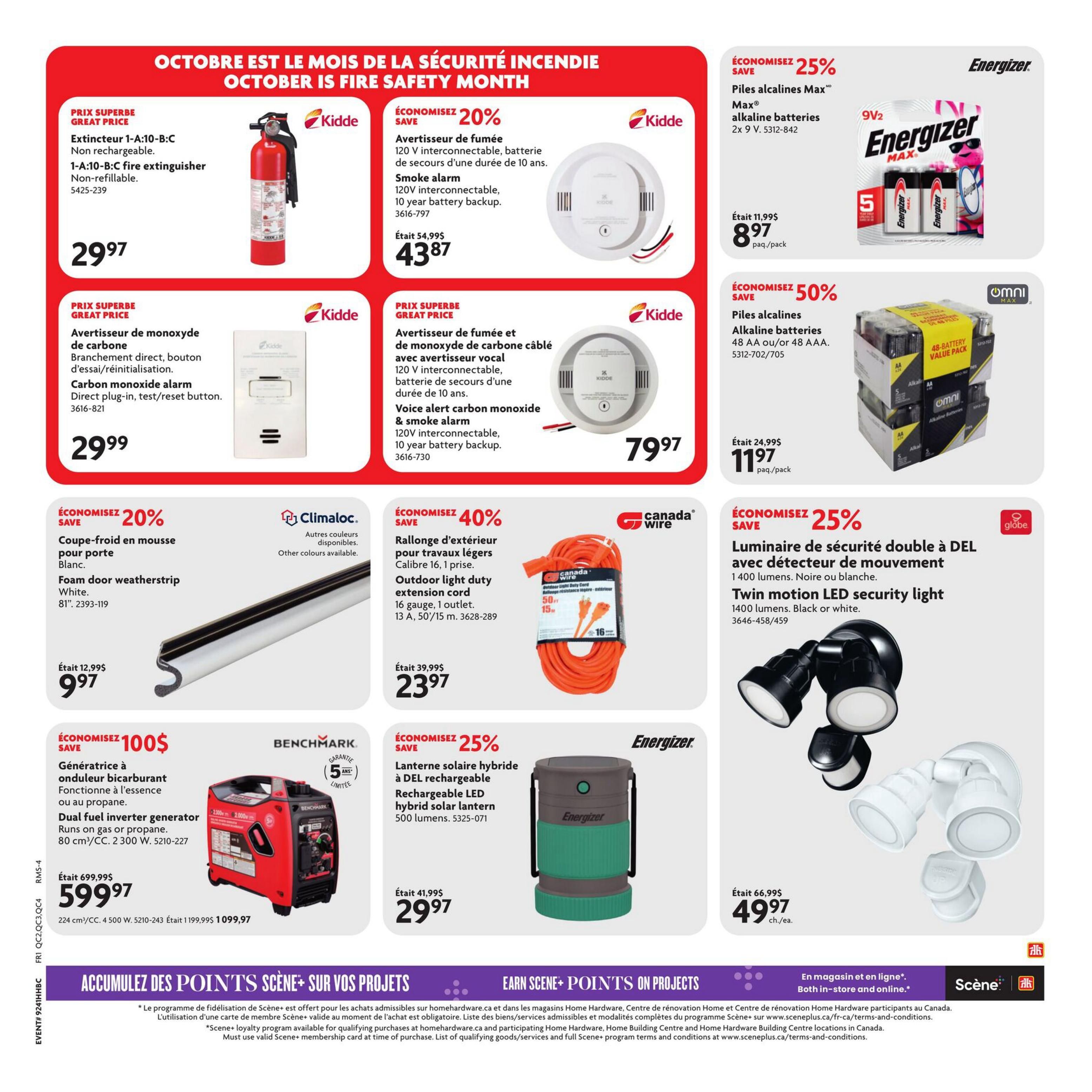 Home Hardware Building Centre (QC) Flyer October 8 to 21