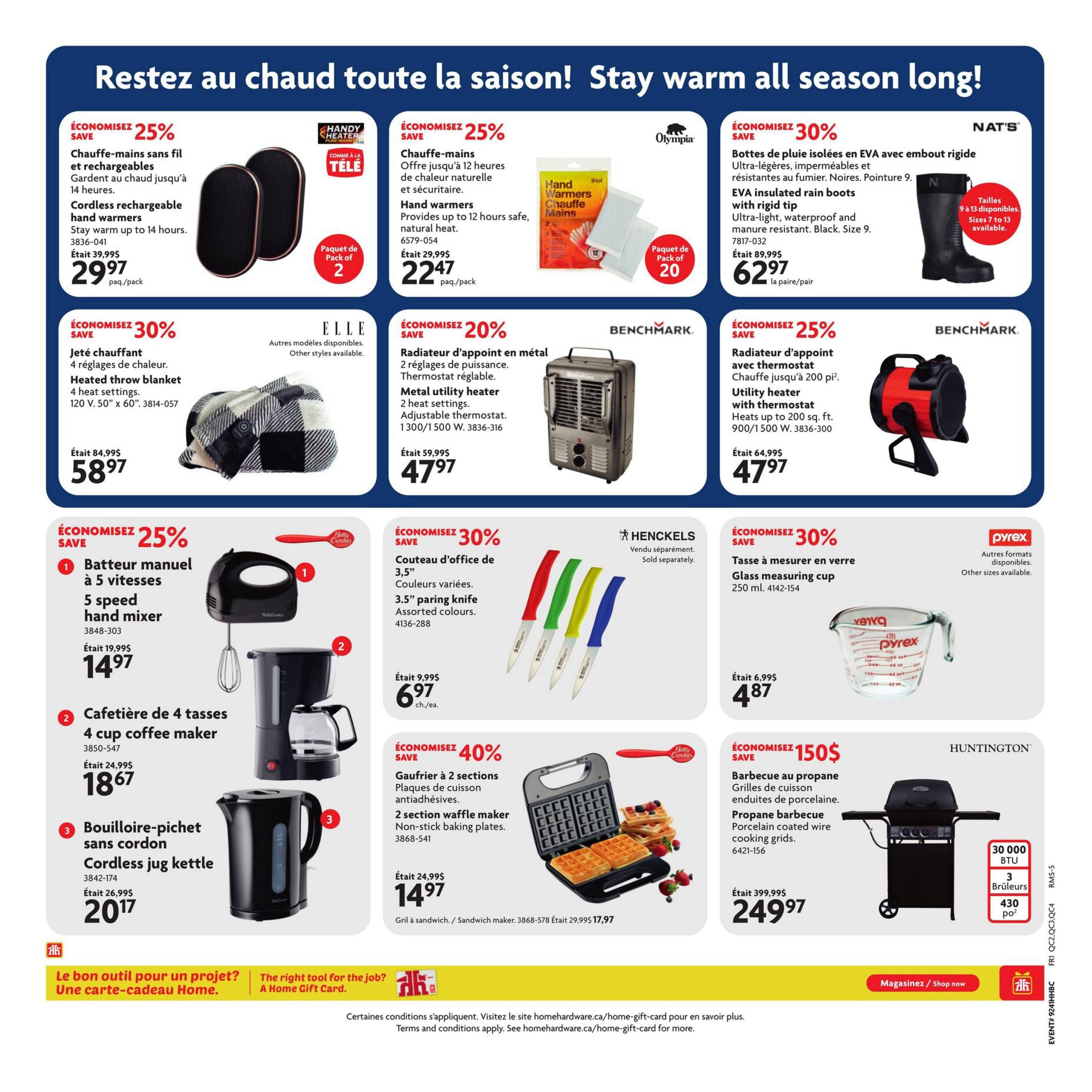 Home Hardware Building Centre (QC) Flyer October 8 to 21