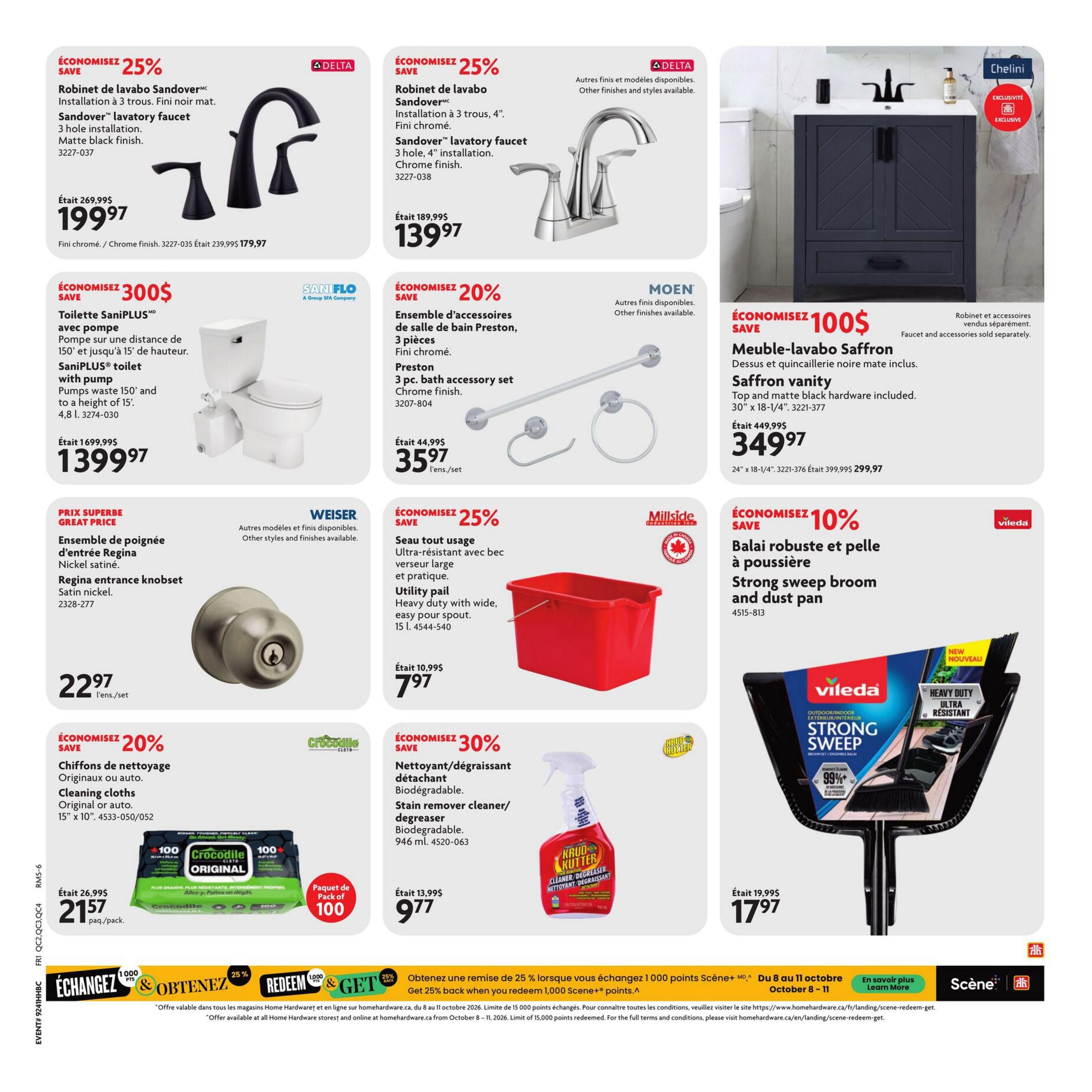 Home Hardware Building Centre (QC) Flyer October 8 to 21