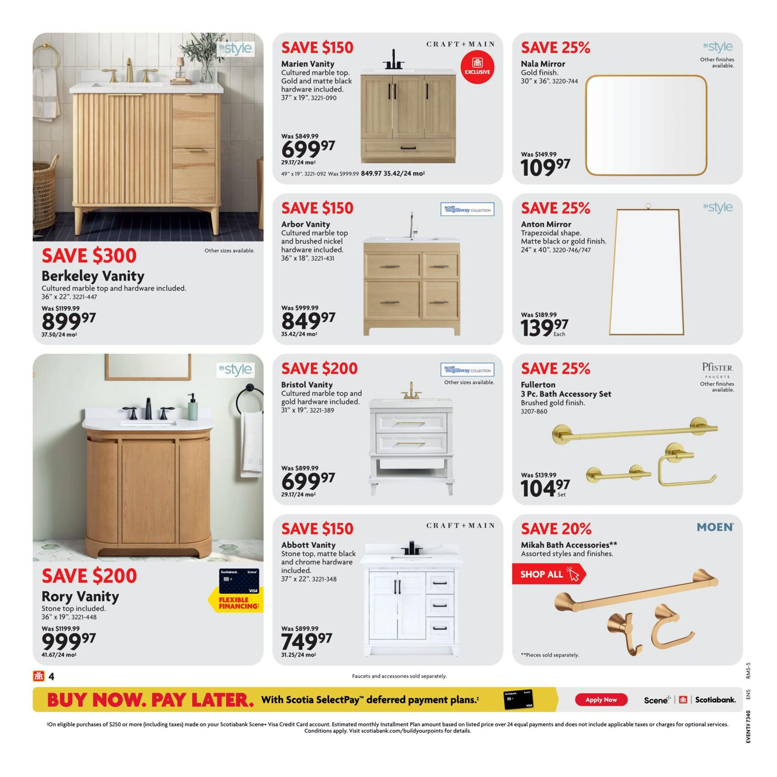 Home Hardware (BC) Ultimate Bath Sale Flyer October 1 to 28
