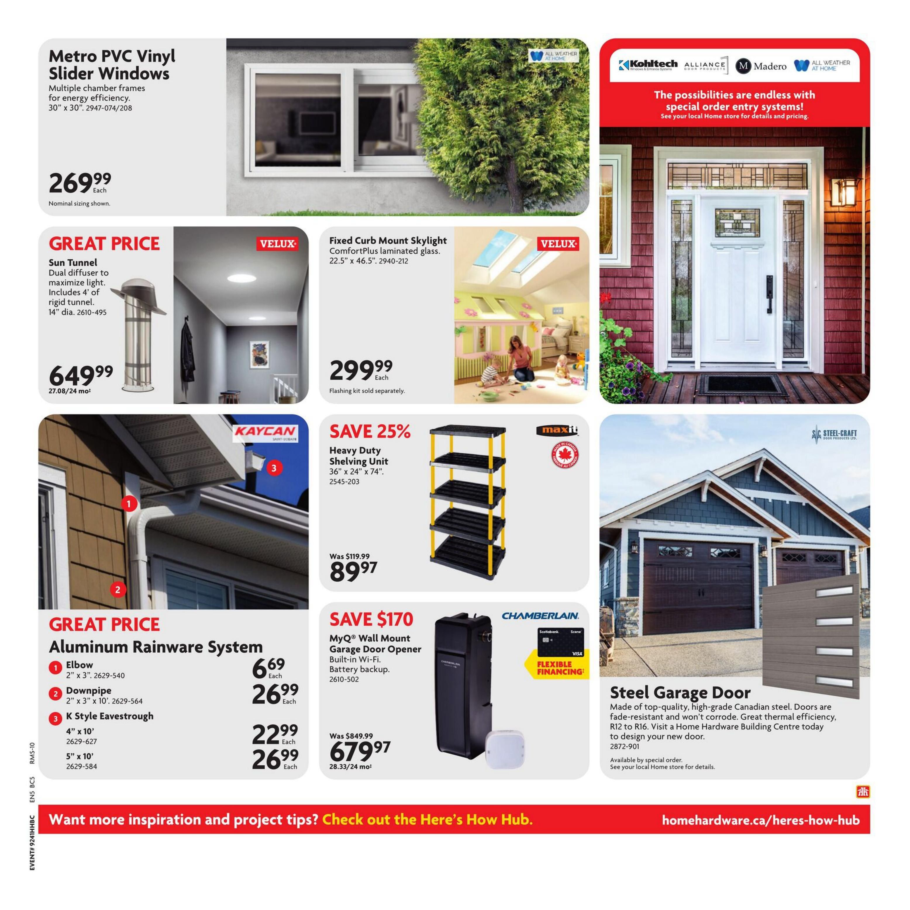 Home Hardware Building Centre (BC) Flyer October 8 to 21