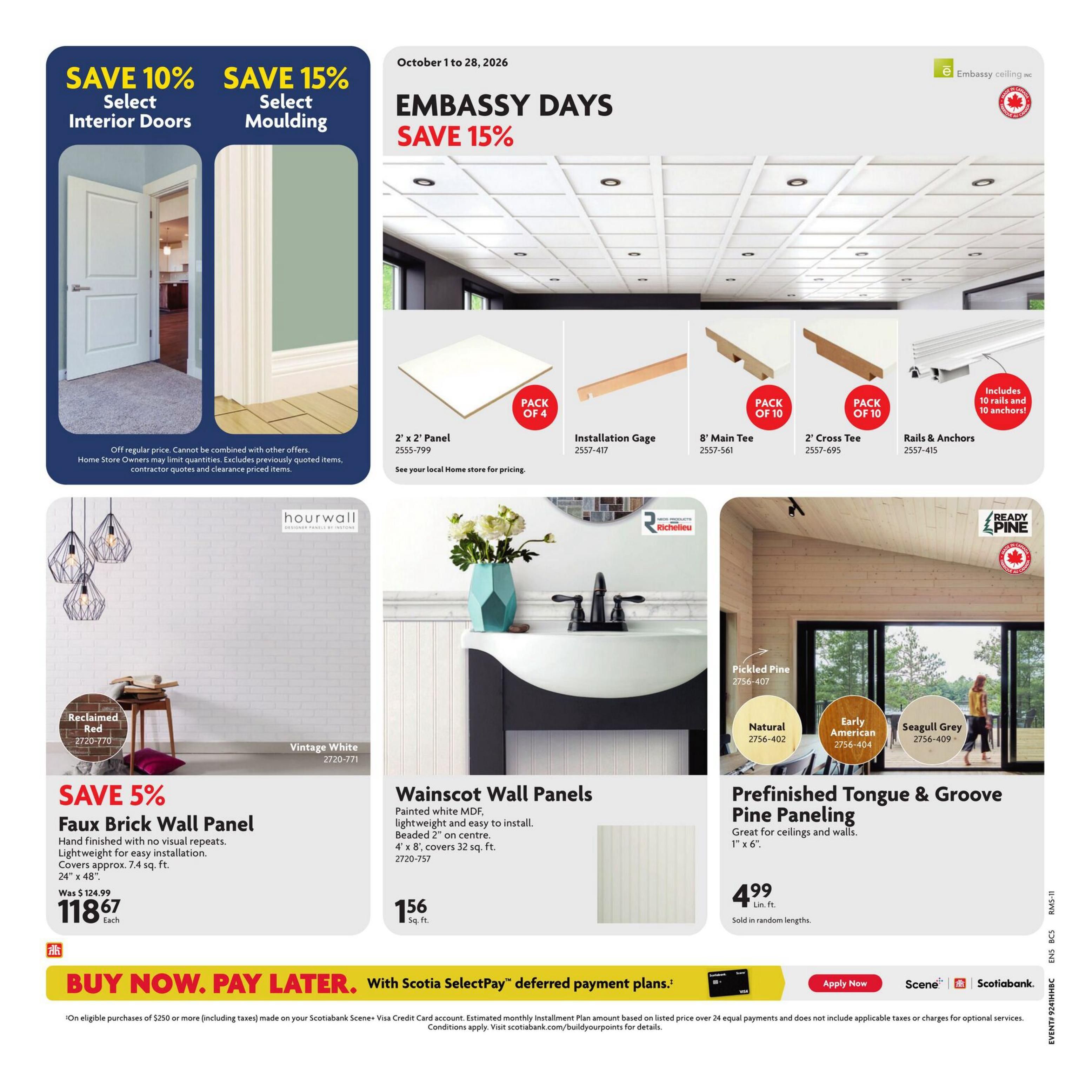 Home Hardware Building Centre (BC) Flyer October 8 to 21