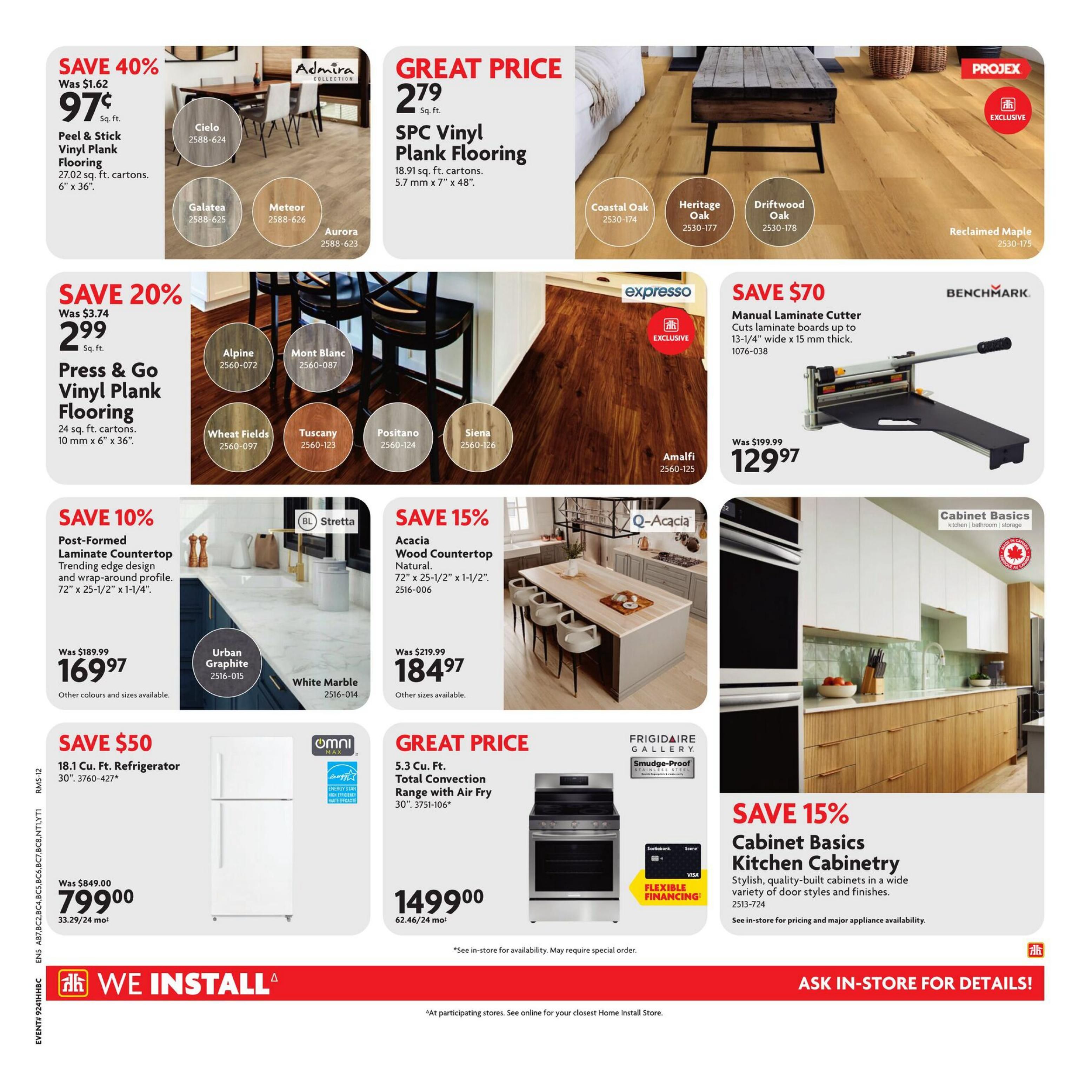 Home Hardware Building Centre (BC) Flyer October 8 to 21