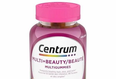 Amazon.ca: Centrum MultiGummies, Multi+Beauty Multivitamin Gummies 90ct $9.93
