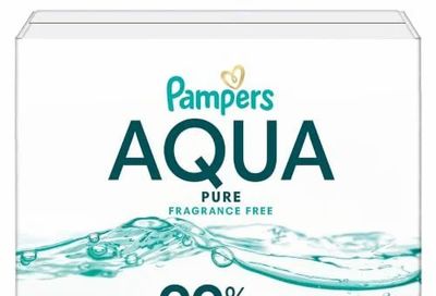 Amazon.ca: Pampers Aqua Pure Baby Wipes 672ct $18.02
