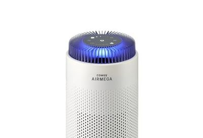 COWAY Air Purifiers for Bedroom Home up to 500 ft², Particulate Filter for Smoke, Allergies, Pet Dander, AQI Monitor, Auto&Sleep Mode, Timer, Filter Indicator, Night Light, 3yr Warranty, 50 White