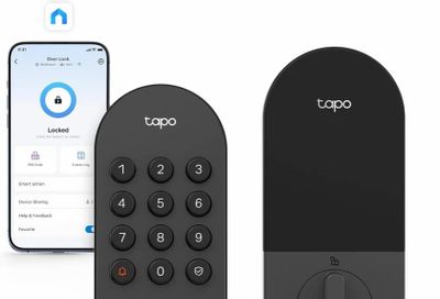 Amazon.ca: Tapo Smart Wi-Fi Door Lock, Deadbolt, Keyless Tactile Buttons, DL100 - $69.99