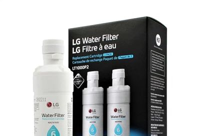 LG LT1000P2 Genuine Replacement Refrigerator Water Filter, 2-Pack (LT1000P/PC/PCS) by LG Canada