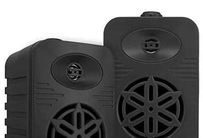 Pyle Outdoor Speakers - Pair of 300 Watt Waterproof 4” 2-Way Full Range Speaker System, Great for Home, Boat, Marine, Deck, Patio, Poolside, Weatherproof and Powerful Sound Projection