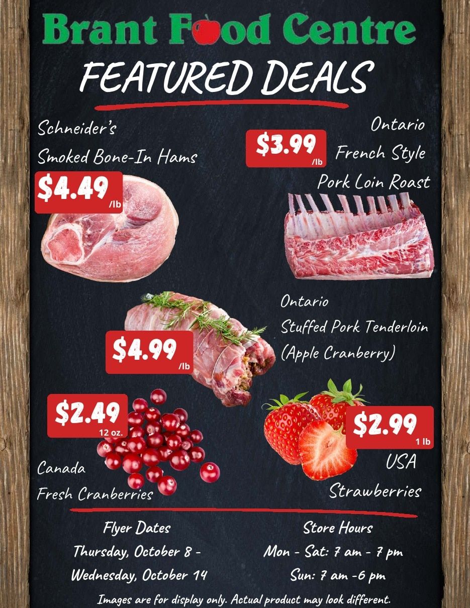 Brant Food Centre Flyer October 8 - 11, 2026