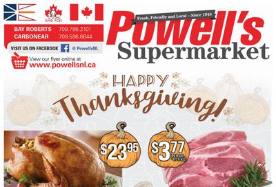 Powell's Supermarket Flyer October 8 to 14