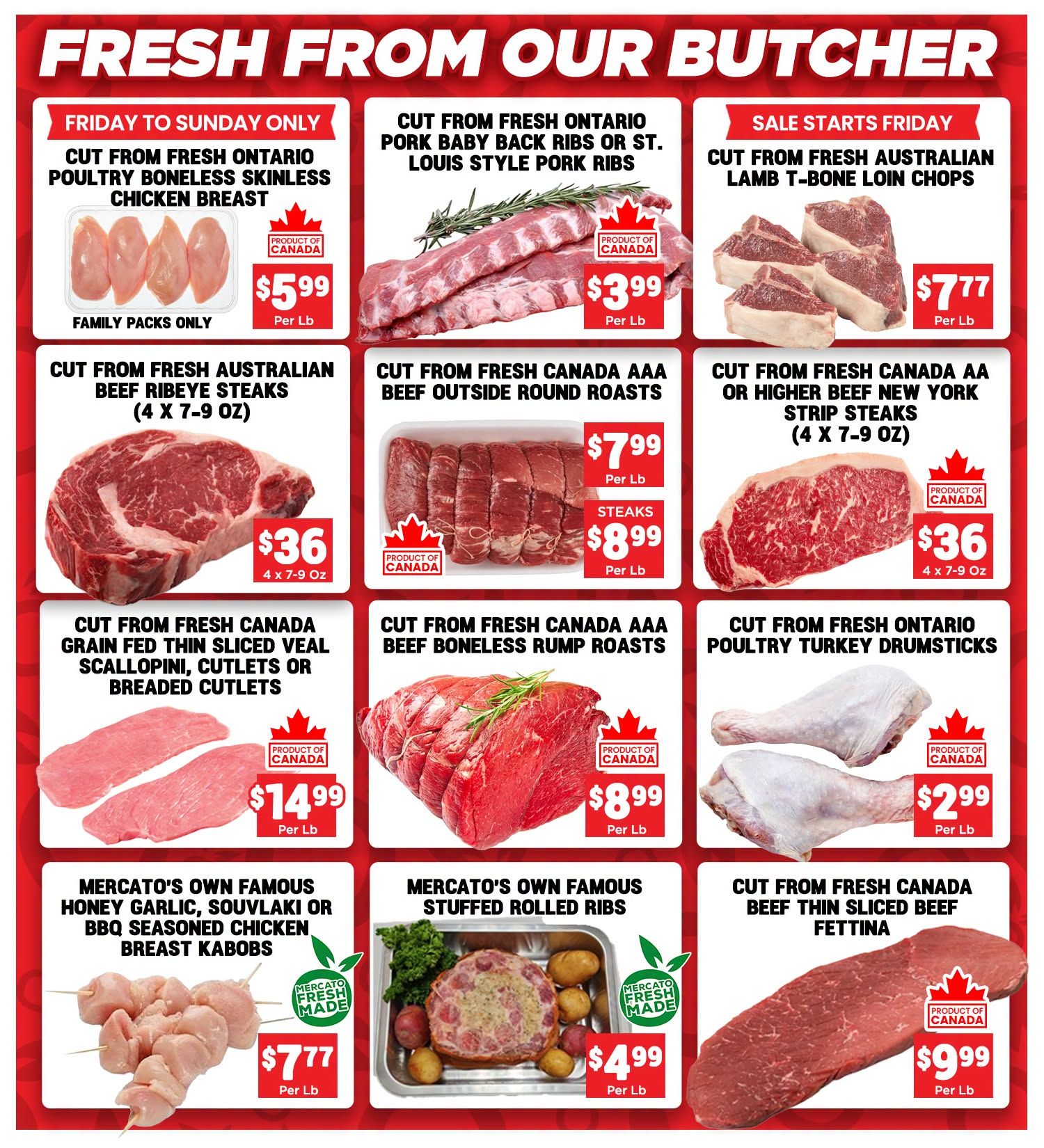 Mercato Fresh Flyer October 8 to 15