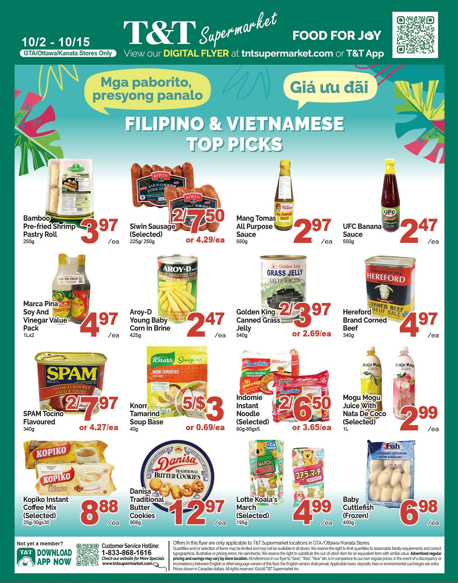 T&T Supermarket (GTA) Flyer October 9 to 15