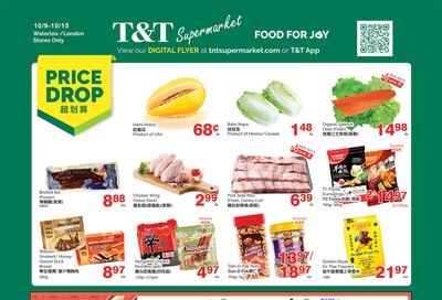 T&T Supermarket (London & Waterloo) Flyer October 9 to 15