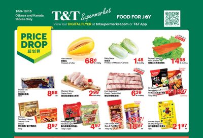 T&T Supermarket (Ottawa & Kanata) Flyer October 9 to 15