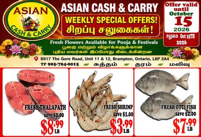 Asian Cash & Carry Flyer October 9 to 15
