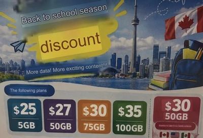 Kini Mobile: $27/50GB 5G (Telus powered) prepaid ,Free HK / China Number, 10GB HK Data, 1000 LD Mins, global text, more