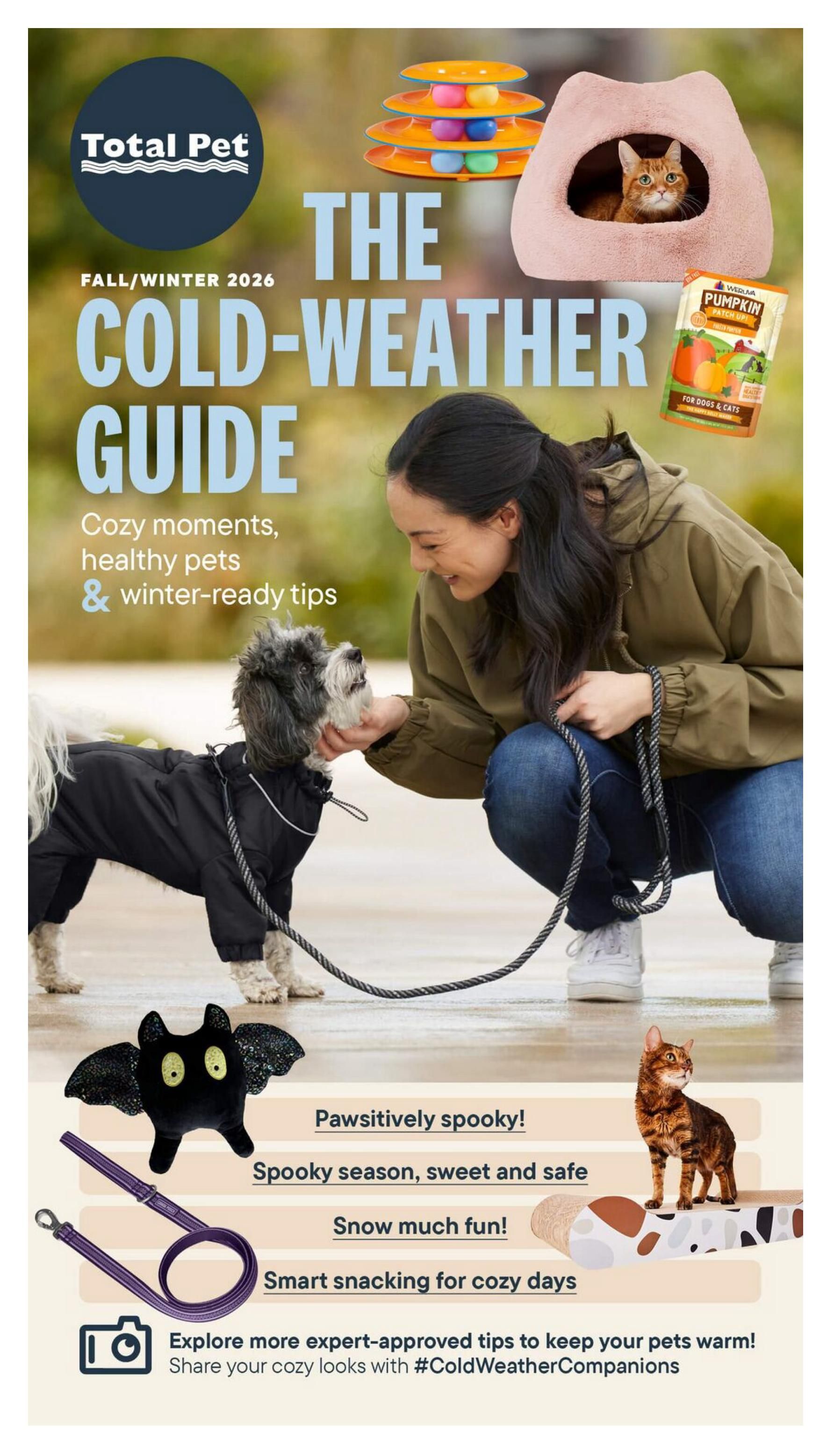 Total Pet Monthly LookBook October 1 to 31
