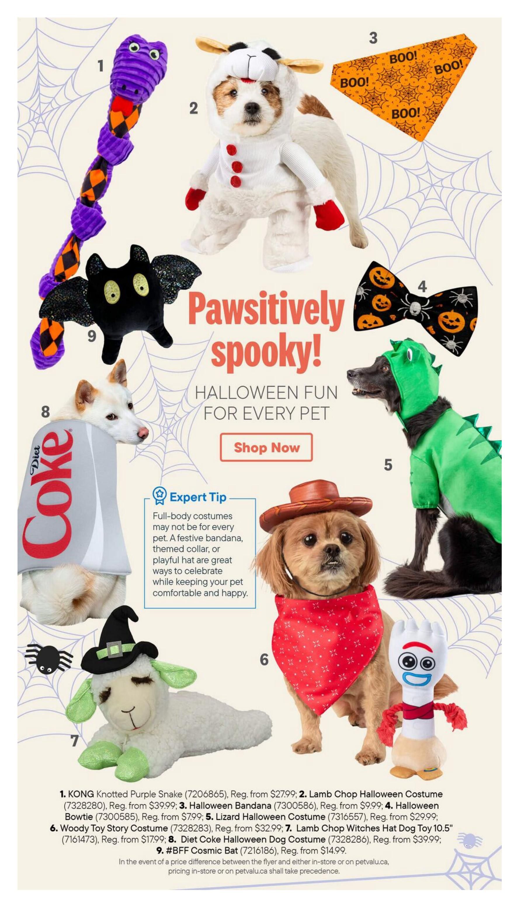 Total Pet Monthly LookBook October 1 to 31