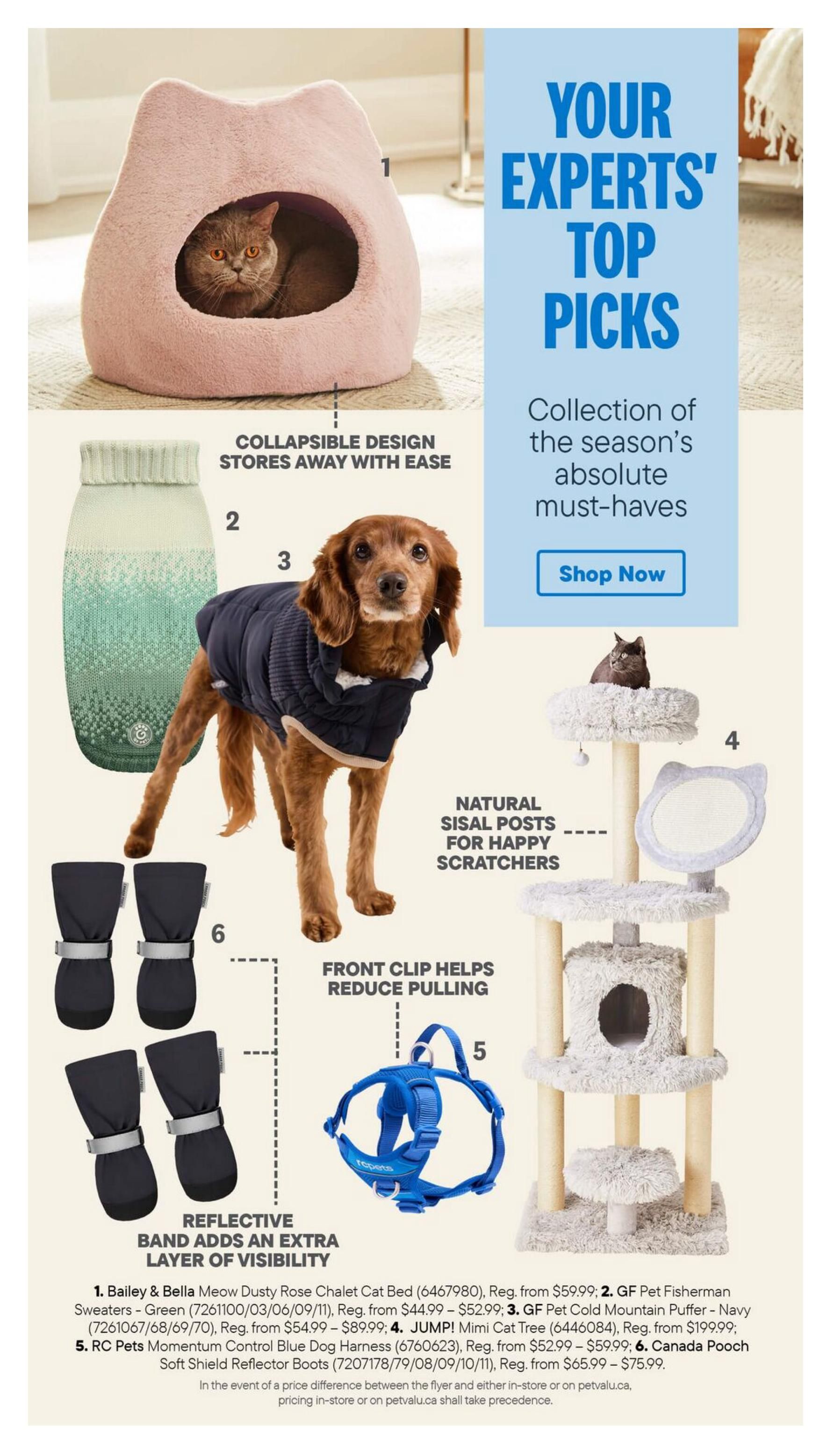 Total Pet Monthly LookBook October 1 to 31