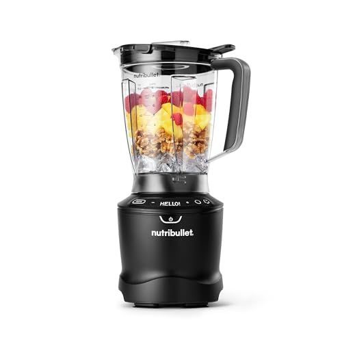 nutribullet SmartSense 5-speed, full-size blender, 1400 Watt- Matte Black nutribullet SmartSense 5-speed, full-size blender, 1400 Watt- Matte Black