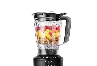 nutribullet SmartSense 5-speed, full-size blender, 1400 Watt- Matte Black