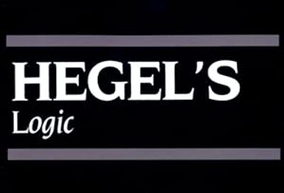 Hegel's Logic: Being Part One of The Encyclopaedia of the Philosophical Sciences (1830)