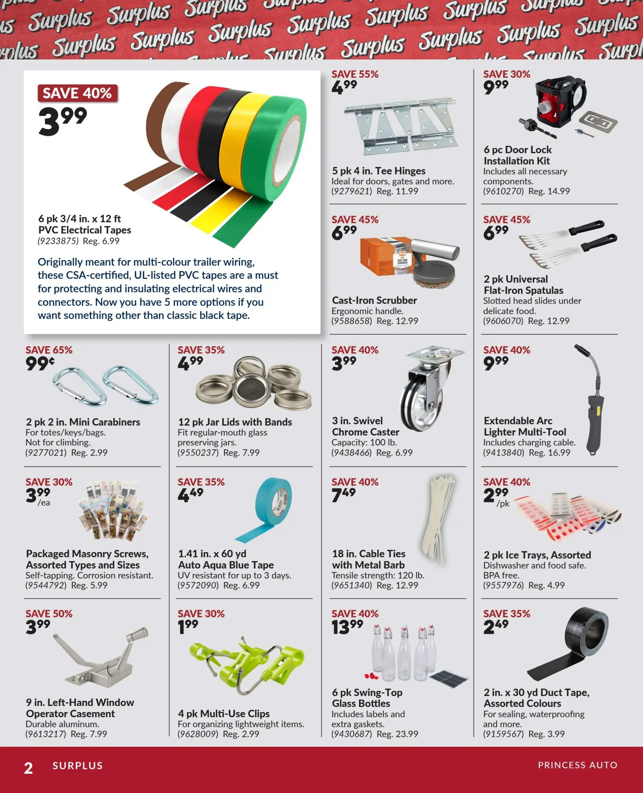 Princess Auto Flyer October 12 to 25
