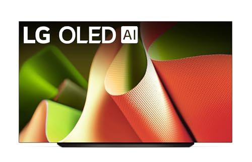 LG 83-Inch B4 OLED 4K Smart TV - α9 AI Processor 4K Gen 7, Alexa Built-in, 120Hz Refresh Rate, HDMI 2.1, G-Sync, FreeSync, VRR, WebOS 24, Dolby Vision, Dolby Atmos, Magic Remote (OLED83B4PUA, 2024) LG 83-Inch B4 OLED 4K Smart TV - α9 AI Processor 4K Gen 7, Alexa Built-in, 120Hz Refresh Rate, HDMI 2.1, G-Sync, FreeSync, VRR, WebOS 24, Dolby Vision, Dolby Atmos, Magic Remote (OLED83B4PUA, 2024)