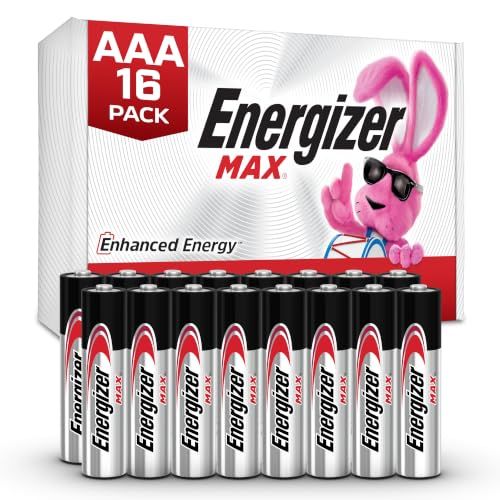 Energizer MAX AAA Batteries (16 Pack), Triple A Alkaline Batteries Energizer MAX AAA Batteries (16 Pack), Triple A Alkaline Batteries