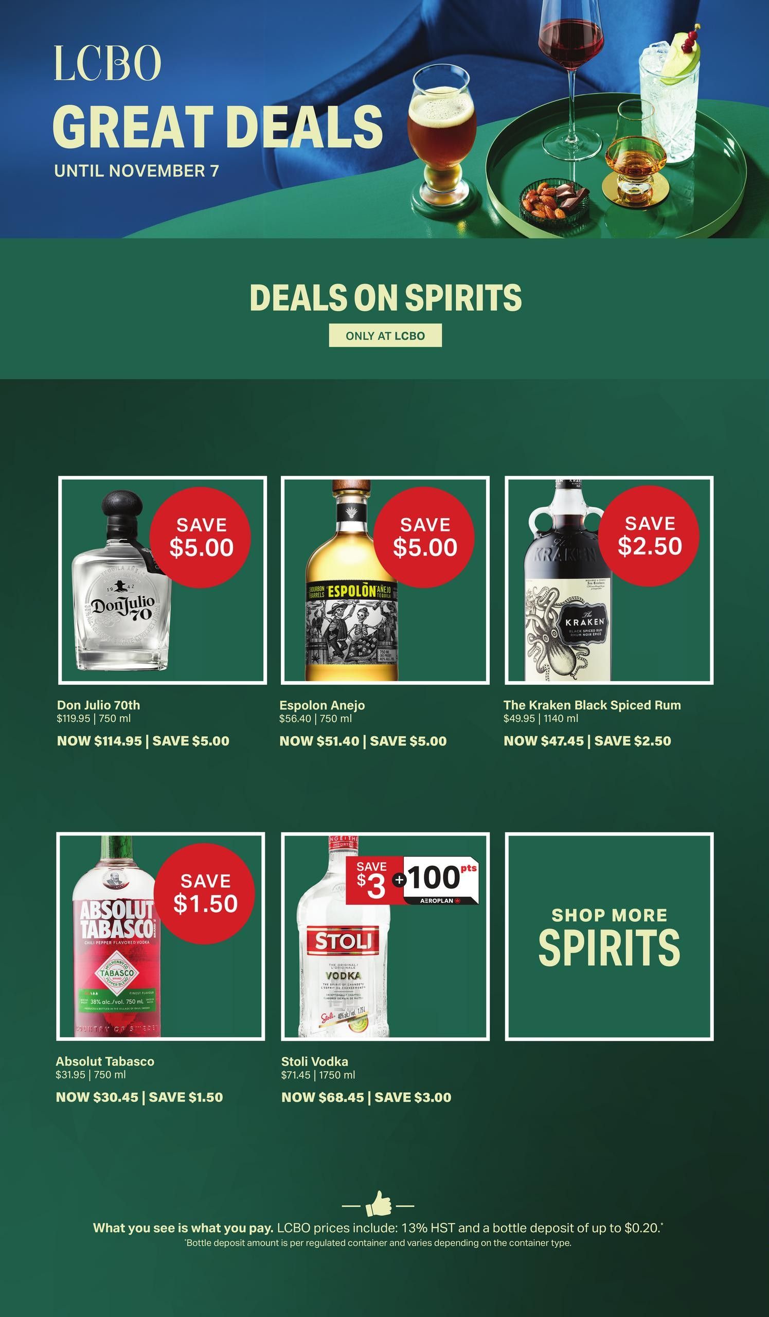 LCBO Flyer October 12 to November 8