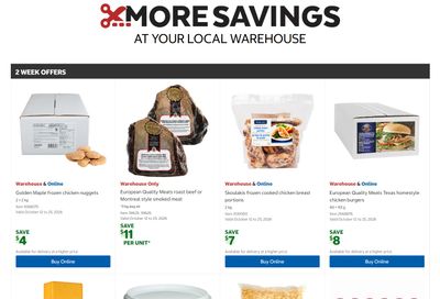 Costco Business Centre Instant Savings Flyer October 12 to 25
