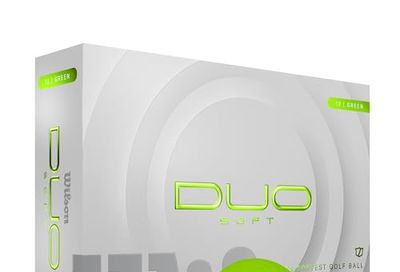 Wilson 2025 Duo Soft Golf Balls - Green, 12 Balls