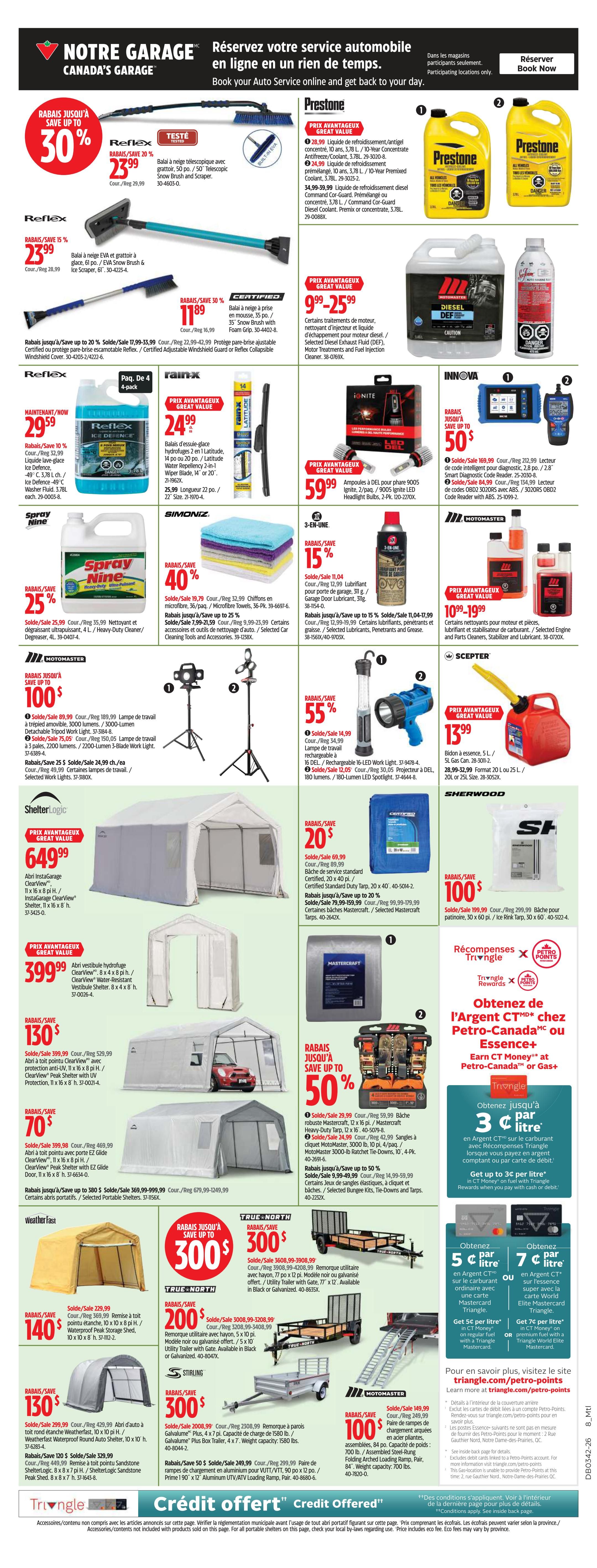 Canadian Tire (QC) Flyer October 15 to 21