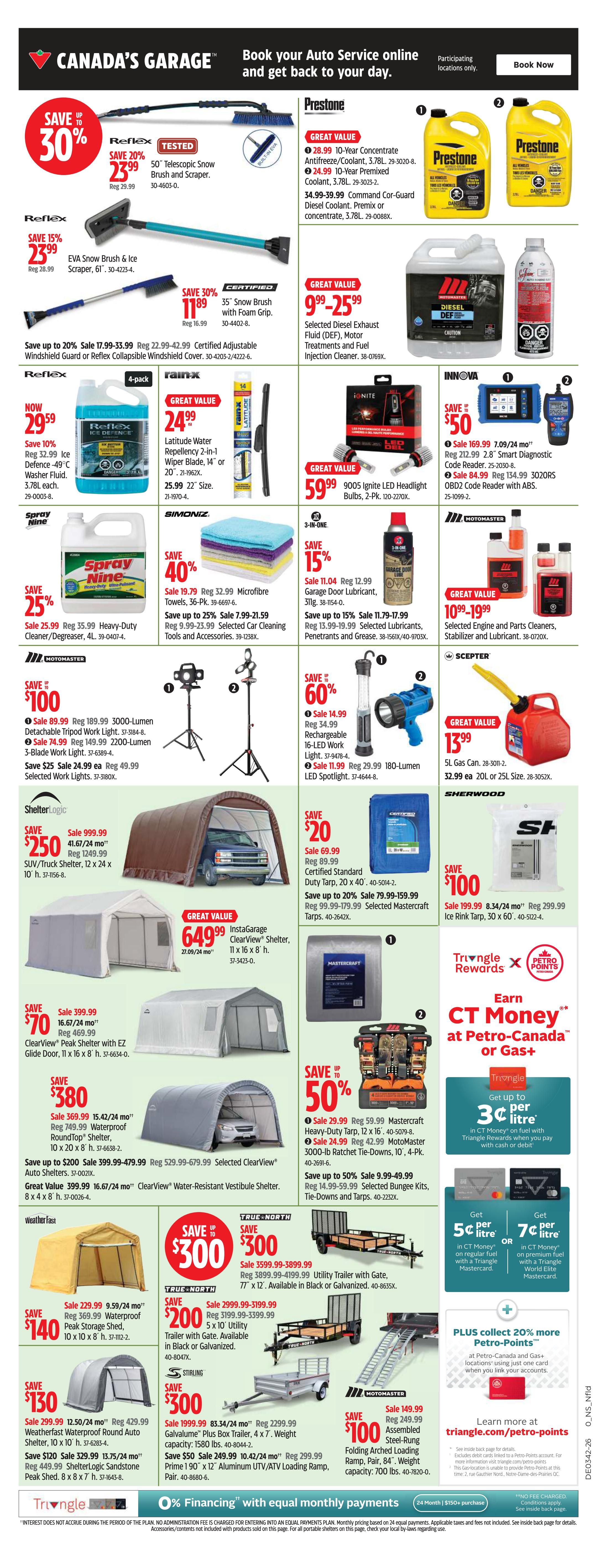 Canadian Tire (Atlantic) Flyer October 15 to 21