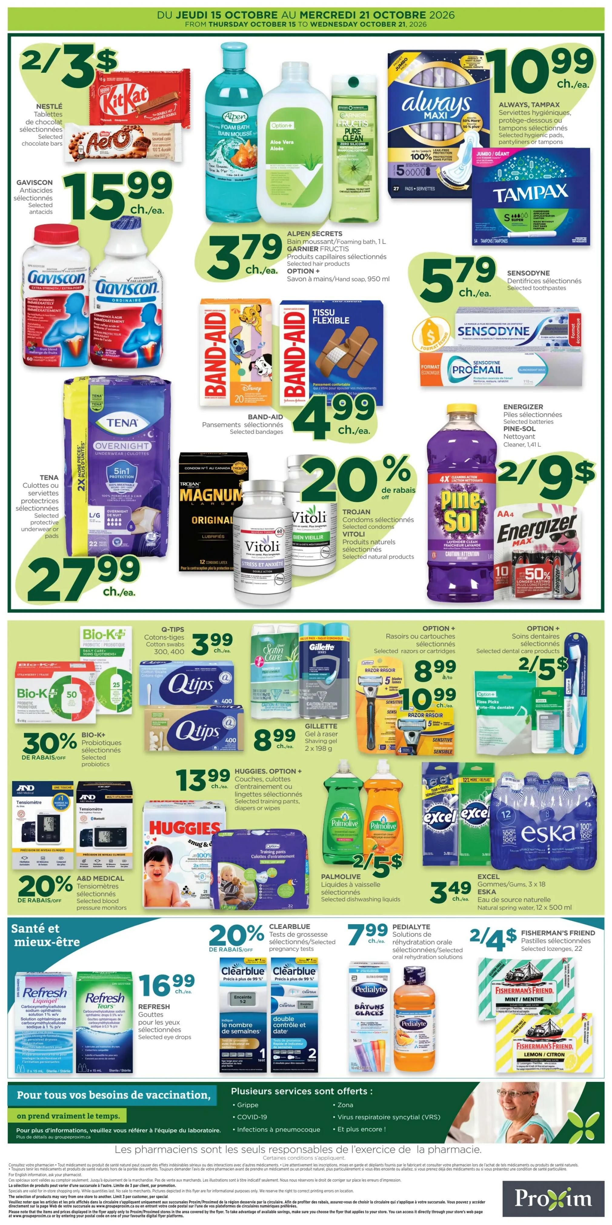 Proxim Flyer October 15 to 21