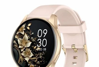 Amazon.ca: AcclaFit Smart Watch (Calls/Heart Rate/Sleep) - $49.99