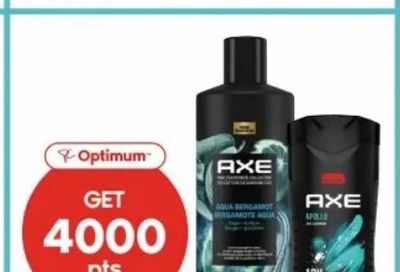 Shoppers Drug Mart: Axe Shower Gel Body Wash 473ml $4.99 + 4,000 PCO points (Friday Night Magic Hour) YMMV