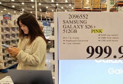 Costco: Samsung S26+ 512GB 6.7in ($999.99)