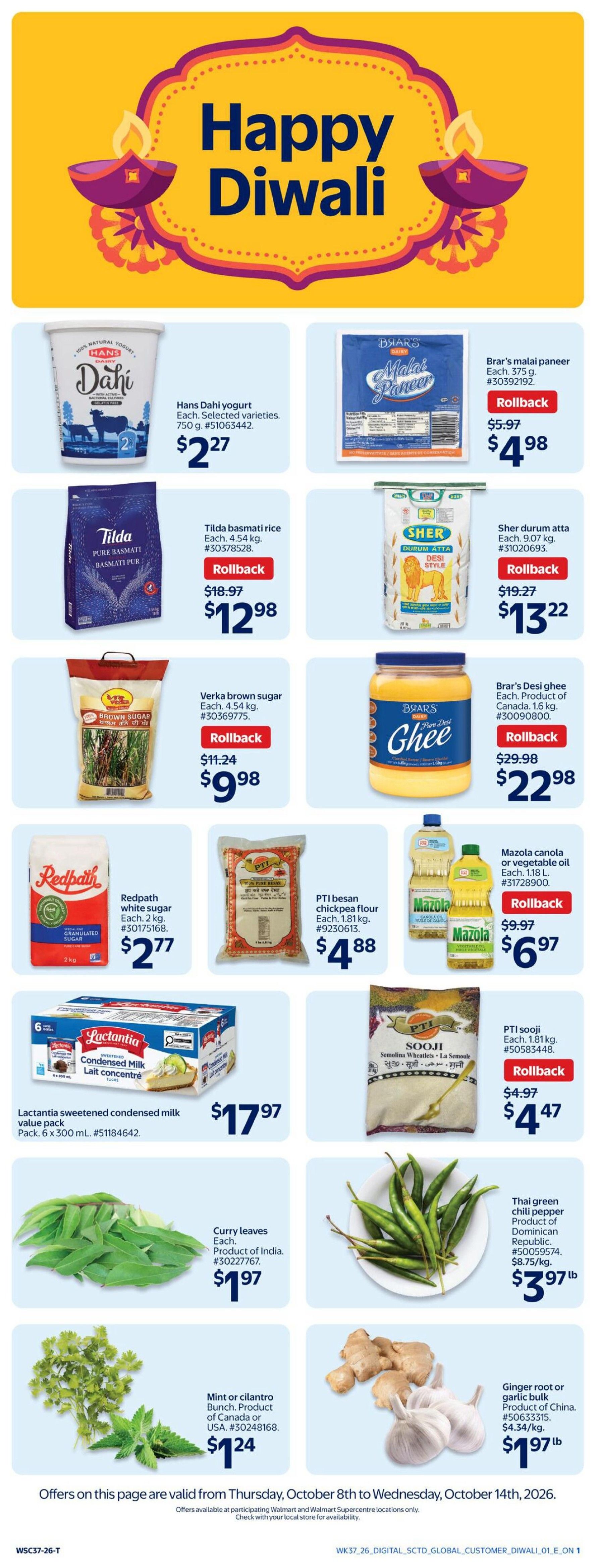 Walmart (ON) Flyer October 15 to 21